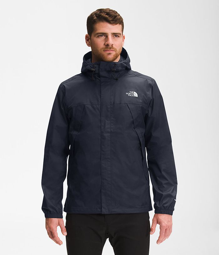 The North Face Regenjas Heren Antora HUIE72654 - Donkerblauw